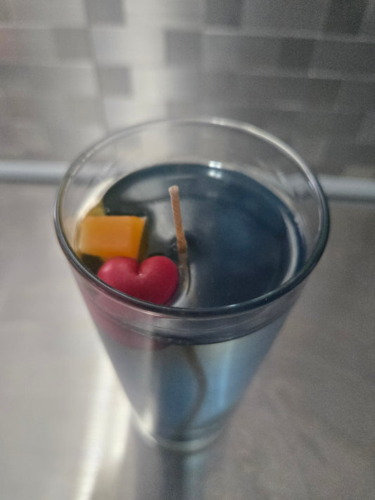 Blue Hawaii Scented Gel candle - Blue Bliss