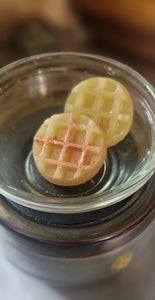 Scented wax melt wafers