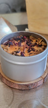 Load image into Gallery viewer, Orange Vanilla with Hibiscus and Chamomile Scented Candle